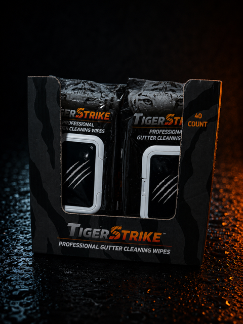 TigerStrike Gutter Wipes 40 Count/Contractor pack