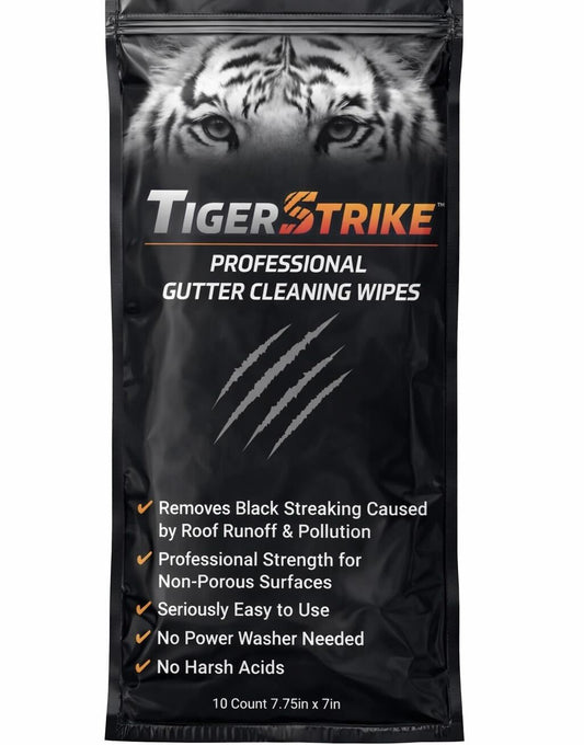 TigerStrike Gutter Wipes 40 Count/Contractor pack