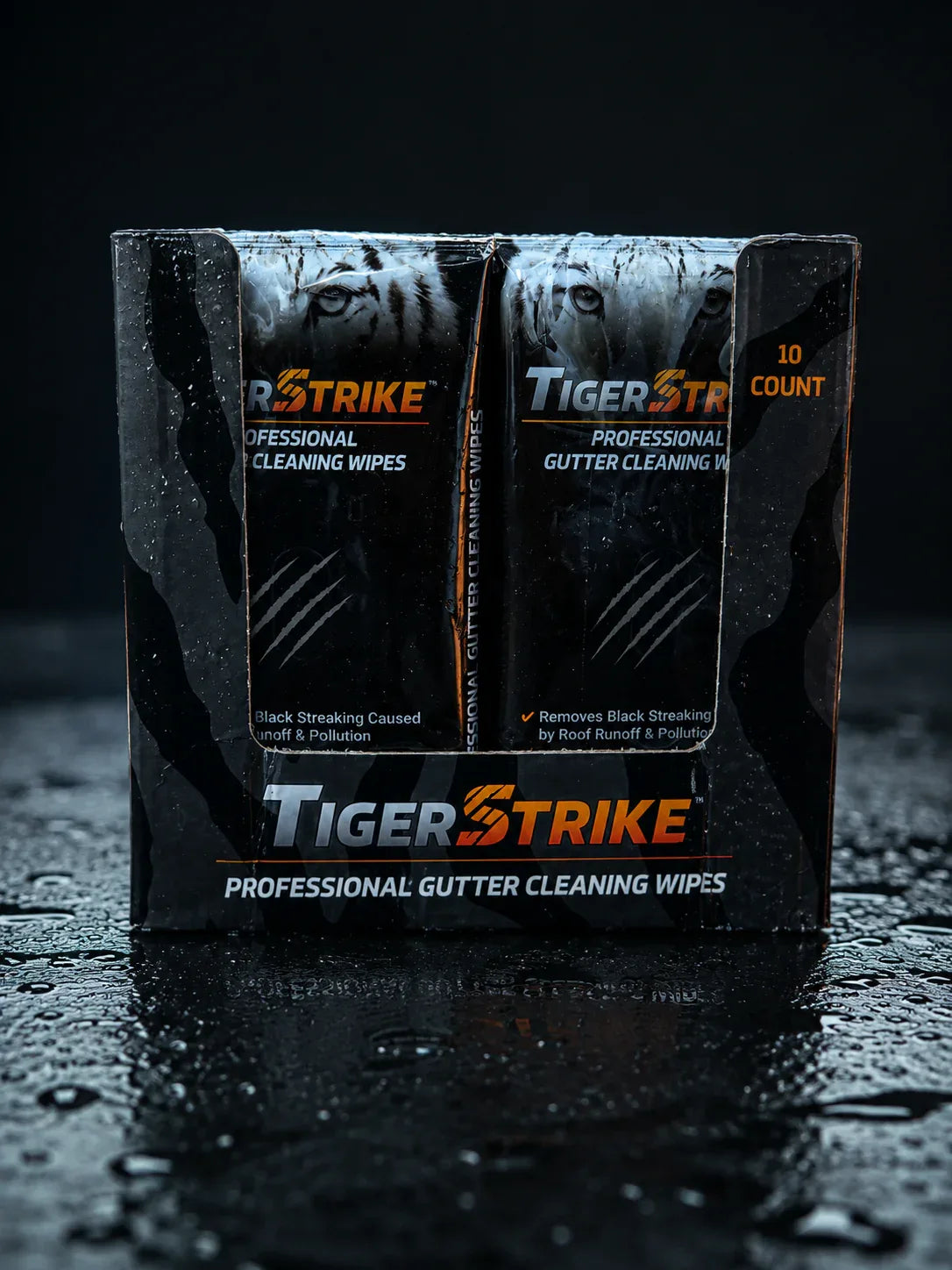 TigerStrike Gutter Wipes 10 Count/Contractor pack